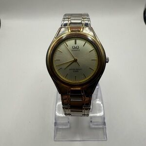 Q&Q by Citizen Women's Watch 32MM 2-Tone Bracelet Dial Wrist (New Battery)